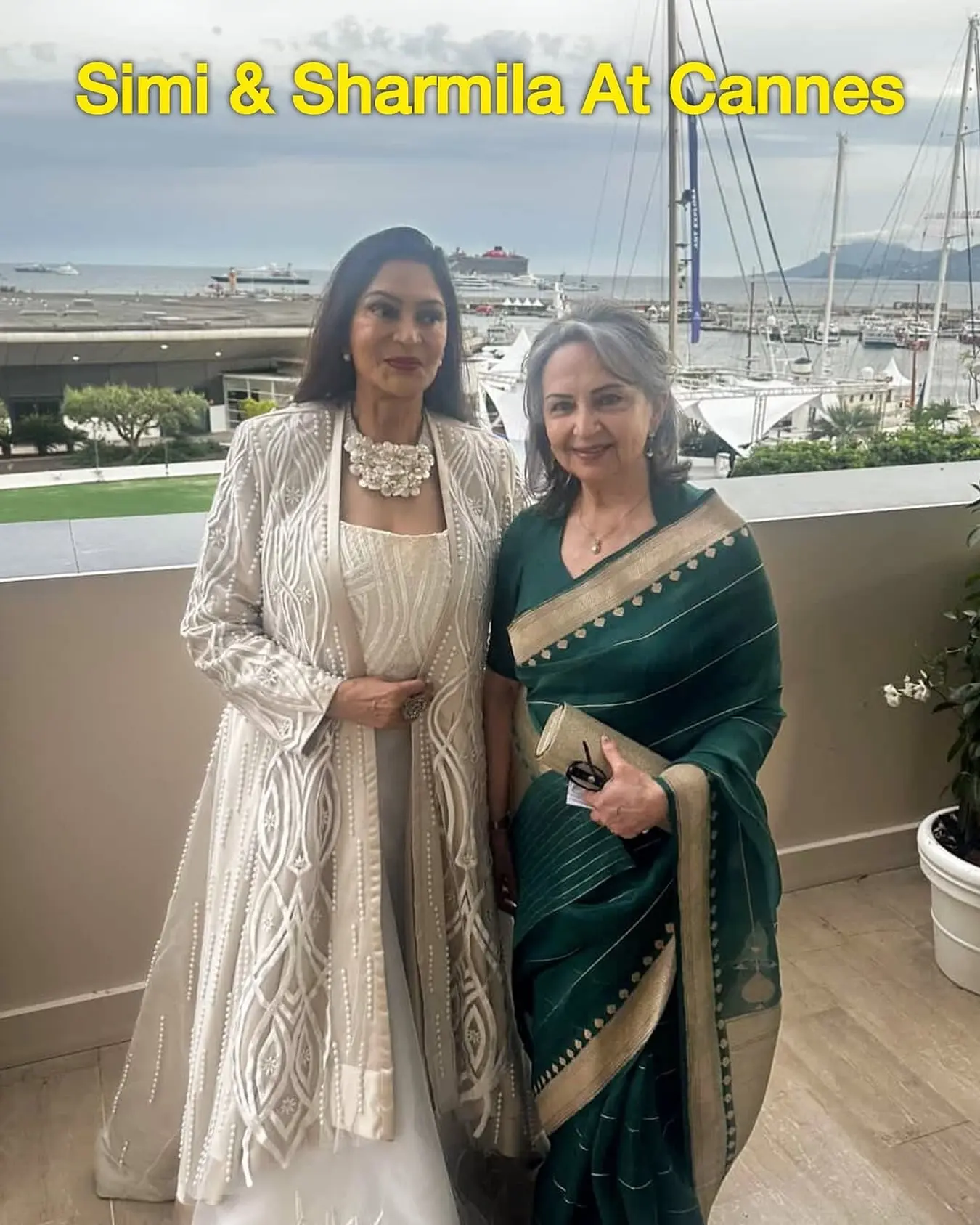 Elegance At Cannes: Indian Legends Shine Elegance at Cannes: Indian legends light up film festival as Ray's classic makes a mark.!!