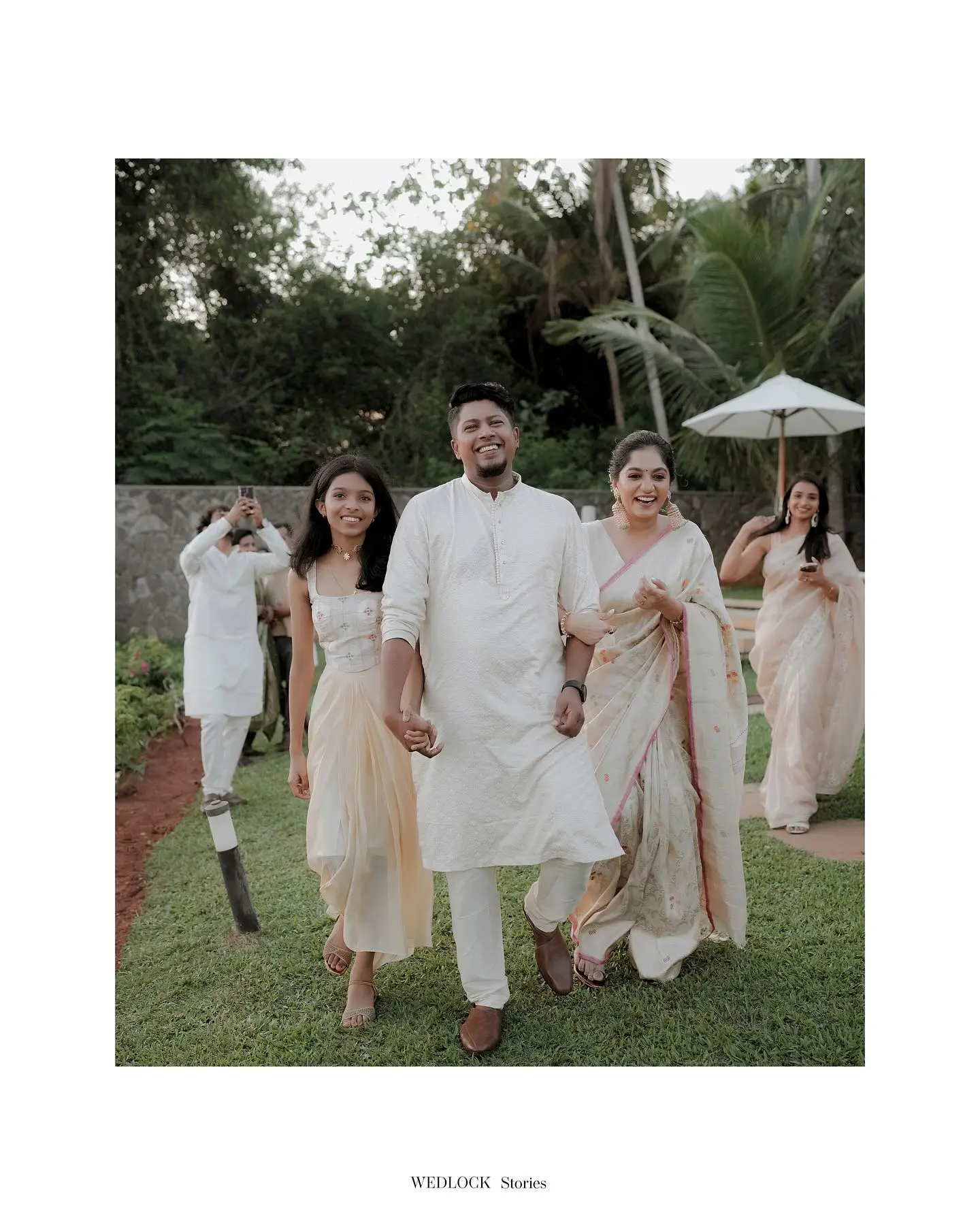 Elegant Engagement Ceremony Unveiled A day filled with elegant whites, ivory, and gold; pure joy, bonding and timeless memories.