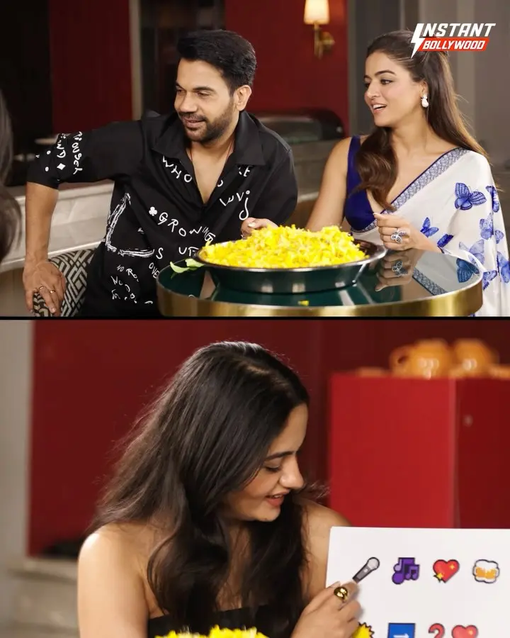 Engaging Moments With Wamiqa And Rajkumar