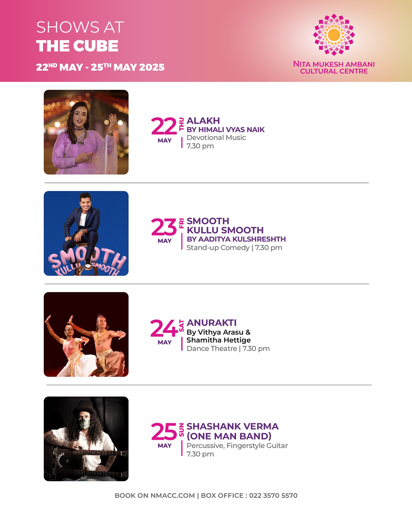 Exciting May Lineup at Studio Theatre And The Cube