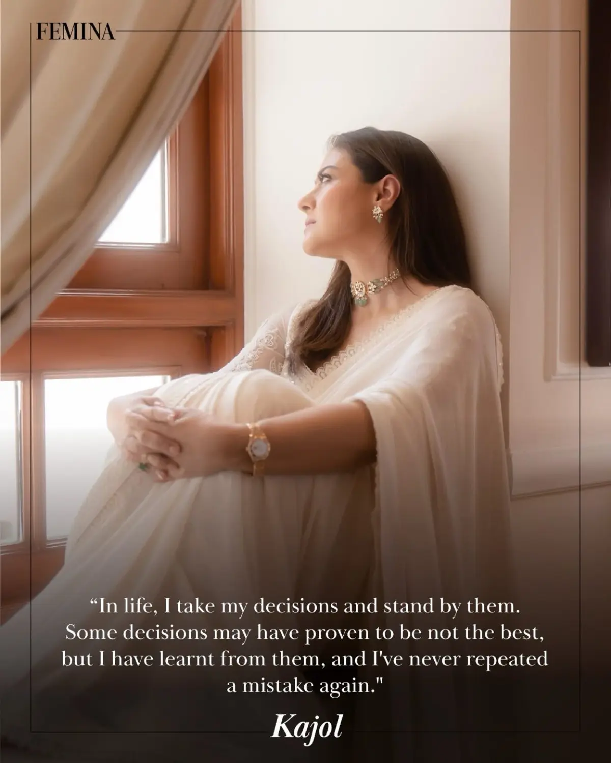 Femina Celebrates Unconventional Paths With Bold Quote Femina’s Instagram post shares bold words on self-discovery, mistakes, and creating paths!