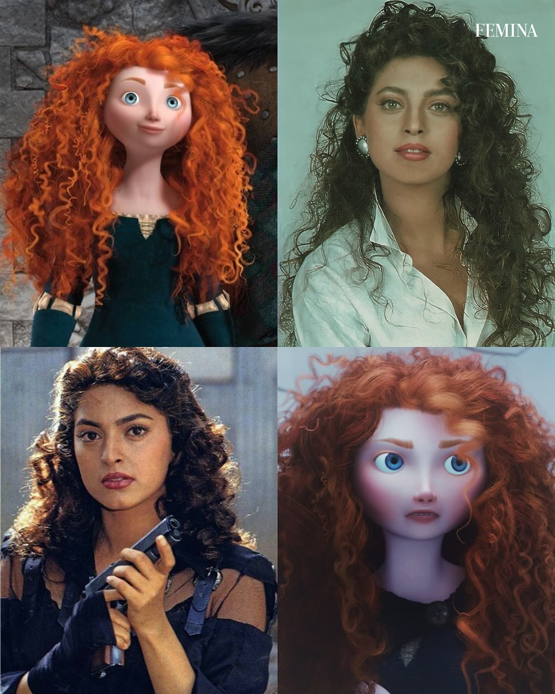 Femina Reimagines Bollywood Women as Disney Princesses