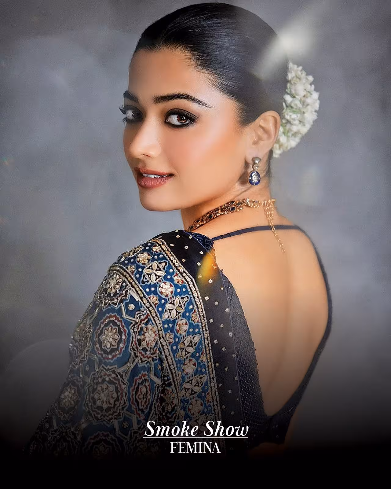 Smoky eyes, dewy skin, and classic bun styled with gajra inspire a fresh era in desi glam.
