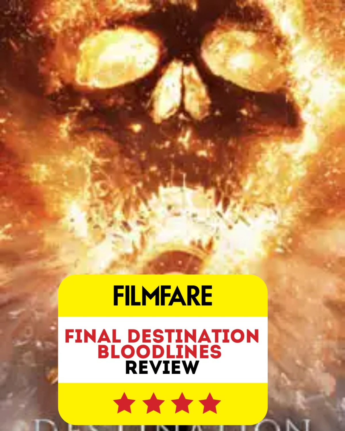 Final Destination Bloodlines Review Filmfare’s incisive review of Zach Lipovsky and Adam Stein’s bloodline horror take for it