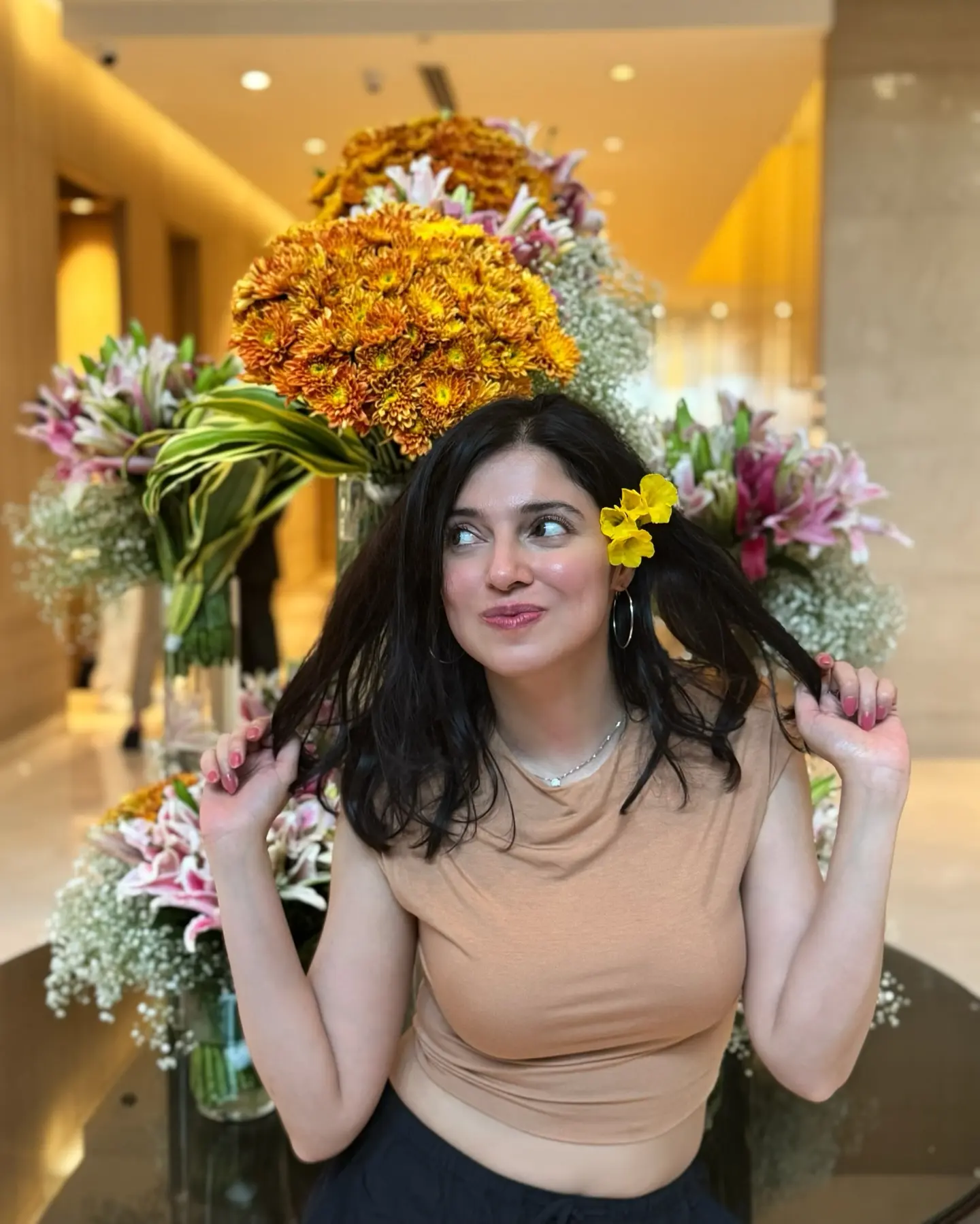 Flowers and Fire in Divya’s Bold Style