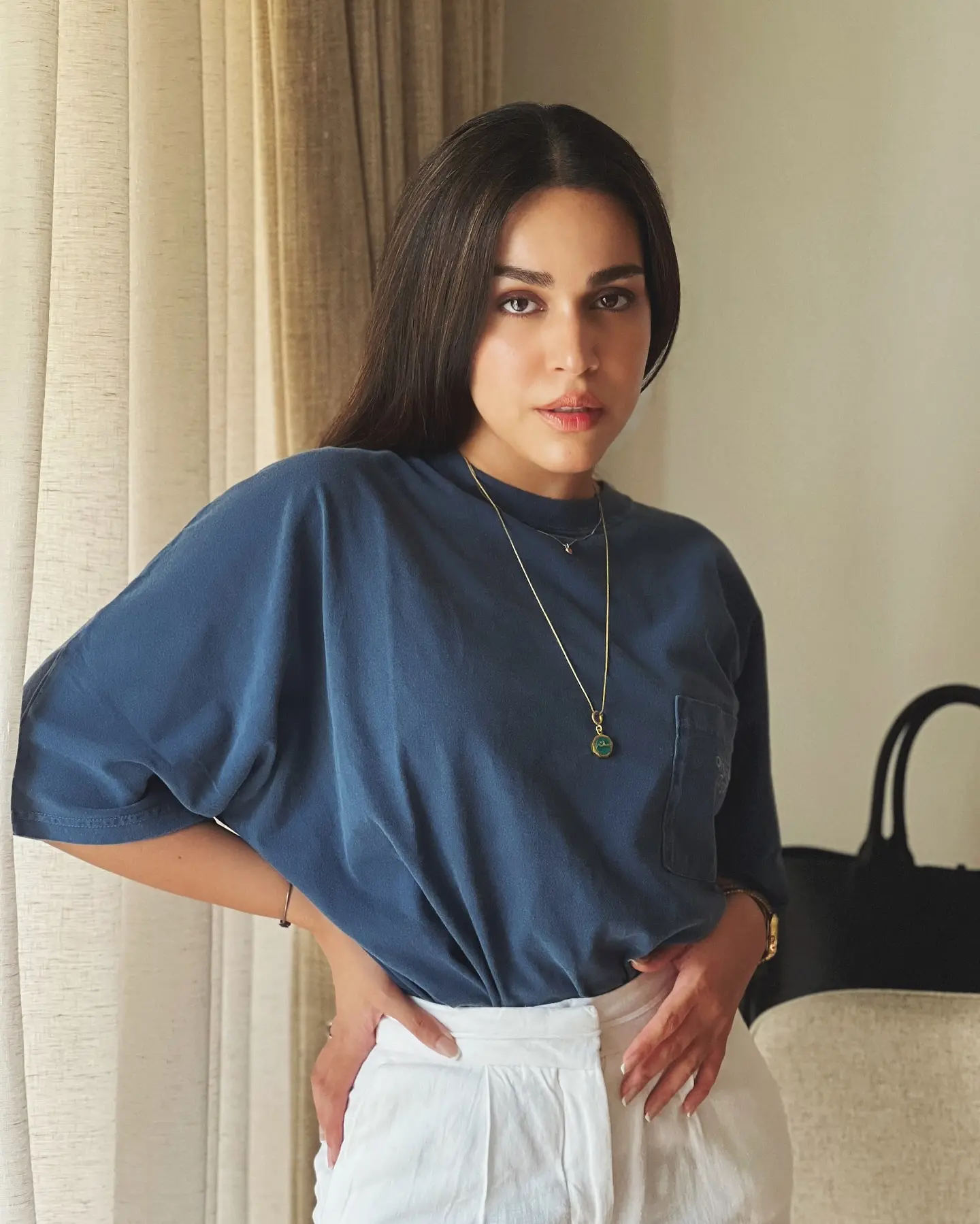 Form Function Flow: Naila Grrewal Stuns in Minimal Onitsuka Tiger Look