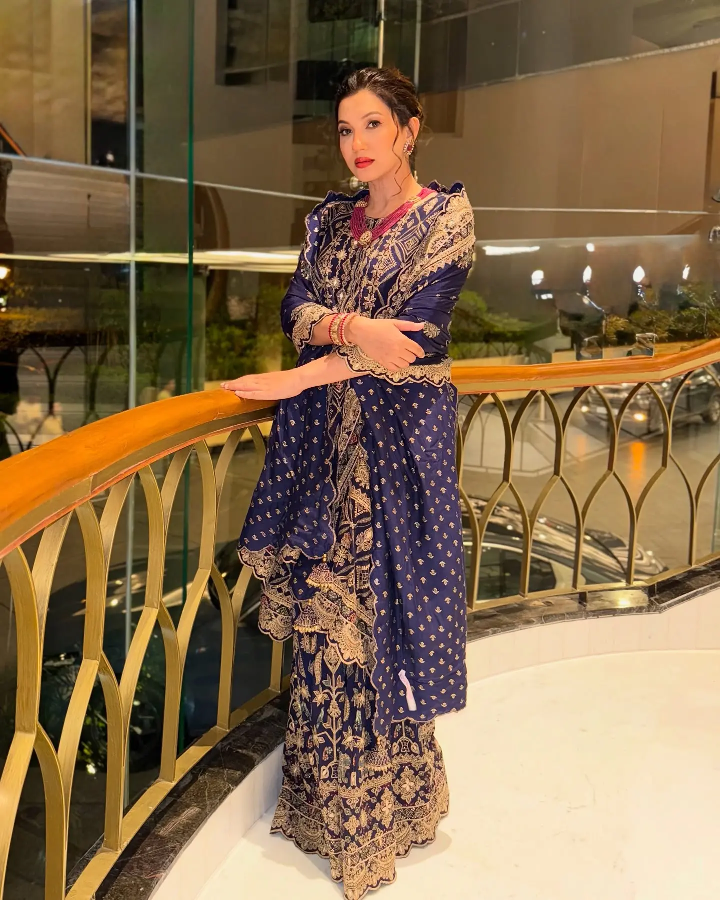 Gauahar Khan Stuns In Chic Fashion Look