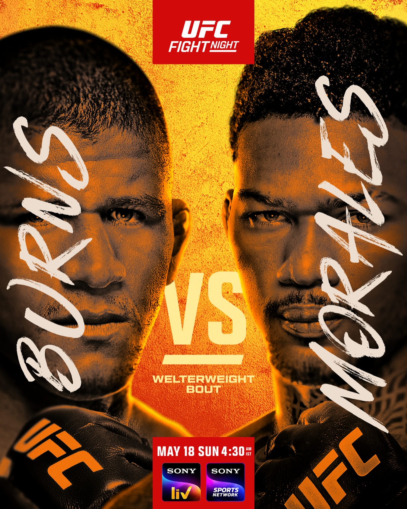 Fight night on SonyLIV: Experience the clash of champions and witness UFC Vegas106 live.!!