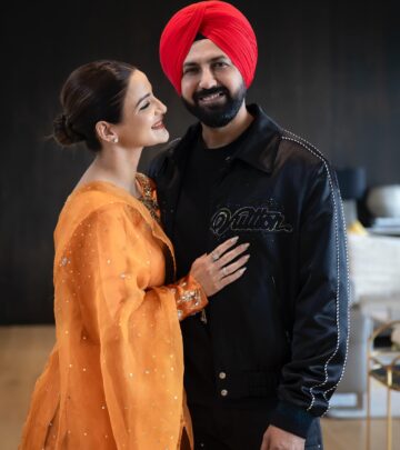 Renowned actor and singer shares a tender moment with his adored wife today on Instagram.