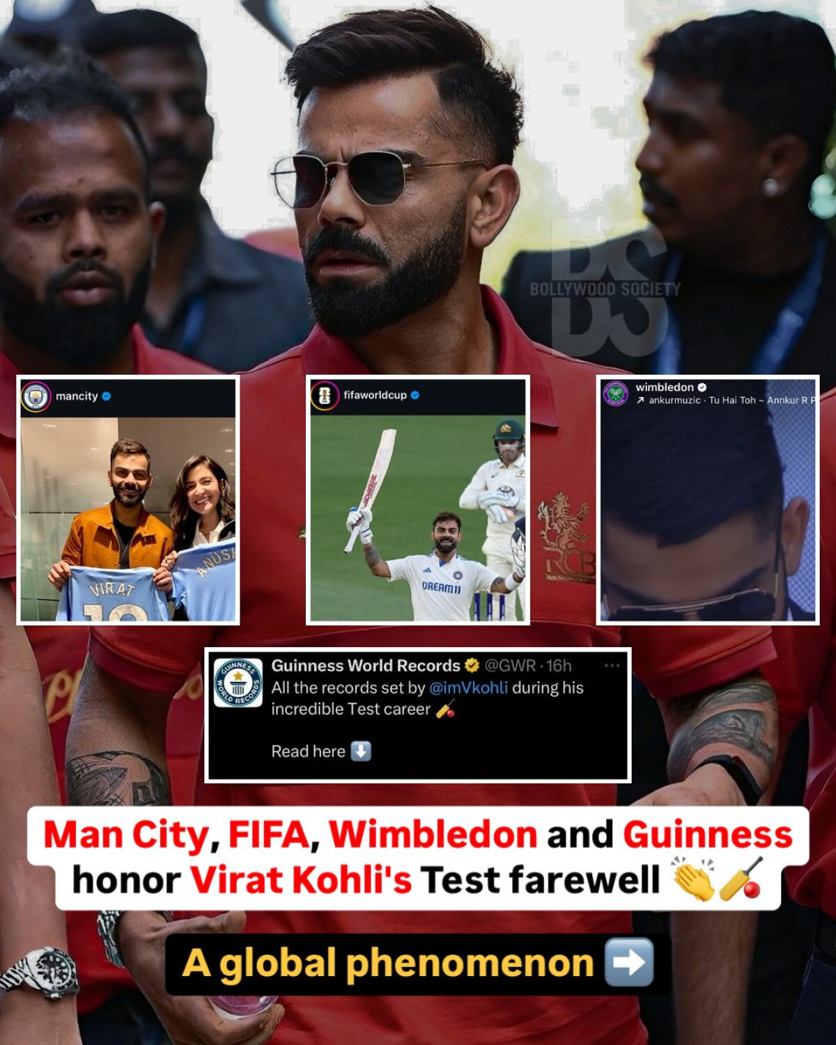 Honored globally, Virat Kohli’s skill and charisma echo as inspirations to millions. - Wow