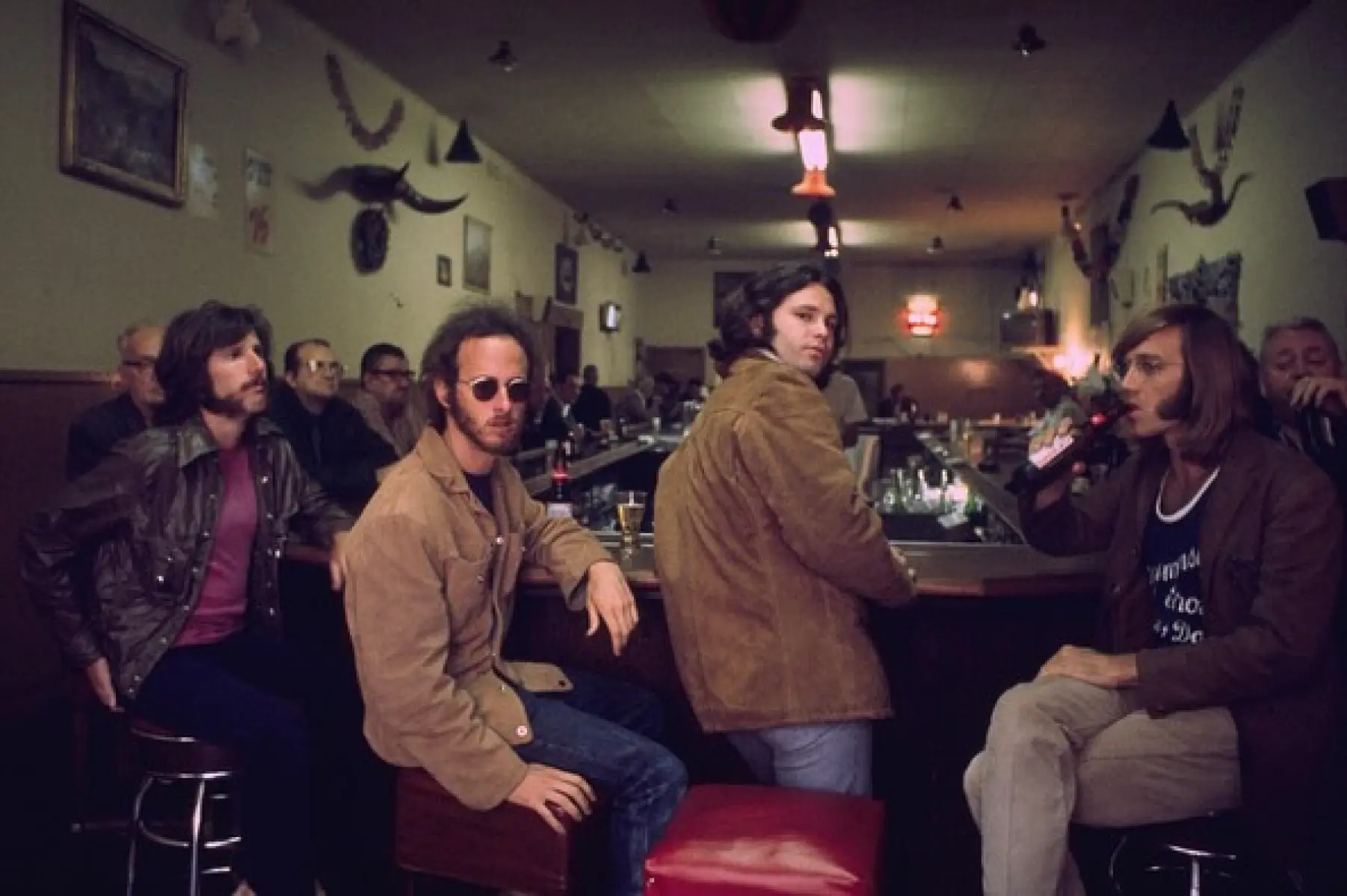 Grabbing A Drink At Hard Rock Cafe Savoring Retro Vibes: A 1969 Hard Rock Cafe Moment with Legendary Doors and Henry Diltz!!!