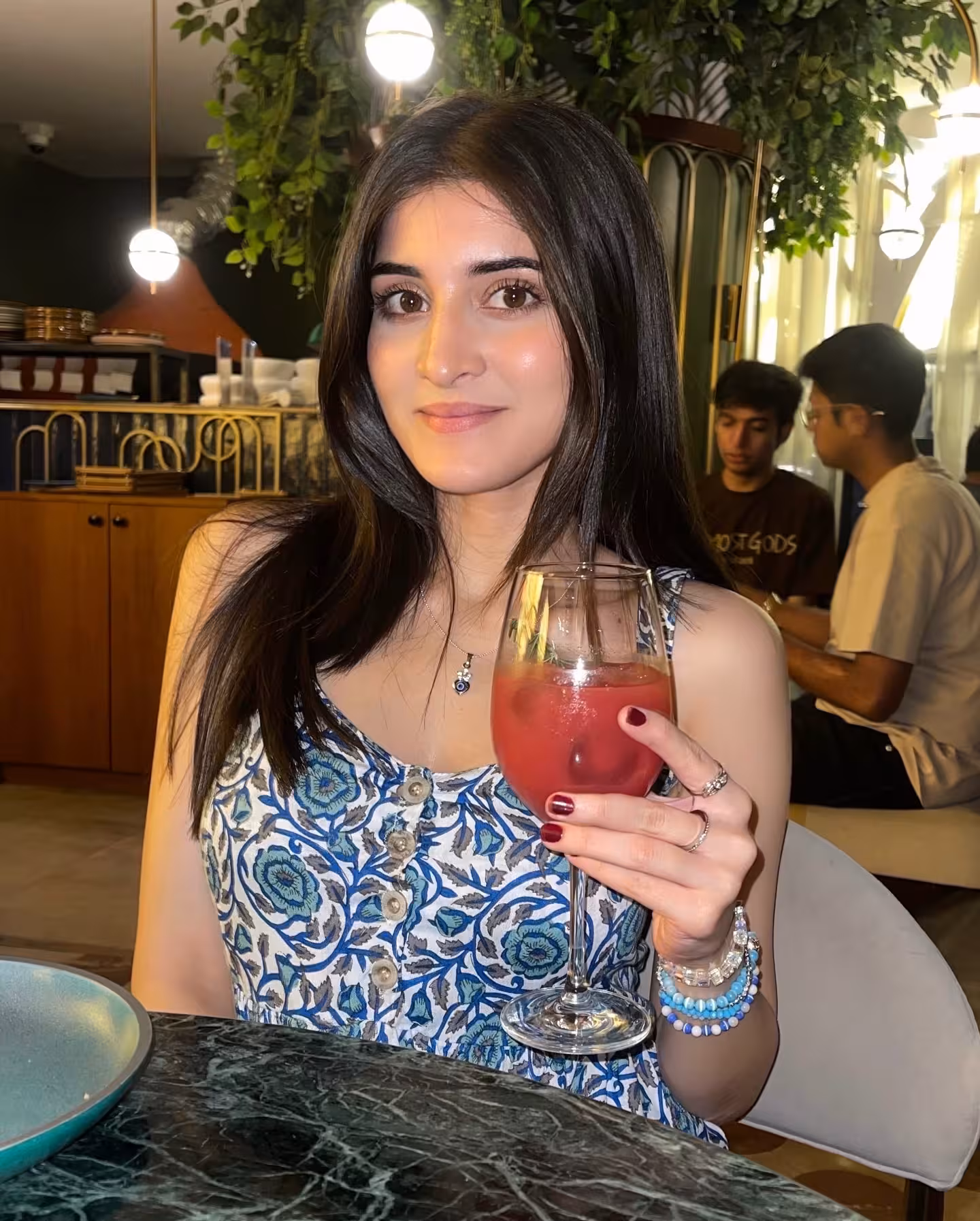 A stylish fusion of culinary art and social charm showcased by Navika Kotia’s vibrant post.