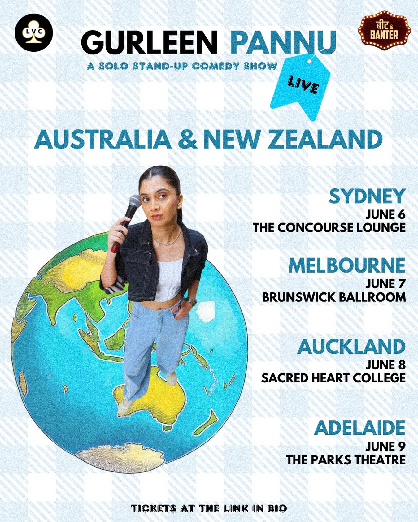 Gurleen Pannu Announces Australia-NZ Tour Standup star Gurleen Pannu reveals AU-NZ tour plans and seeks tips for local adventures!!!