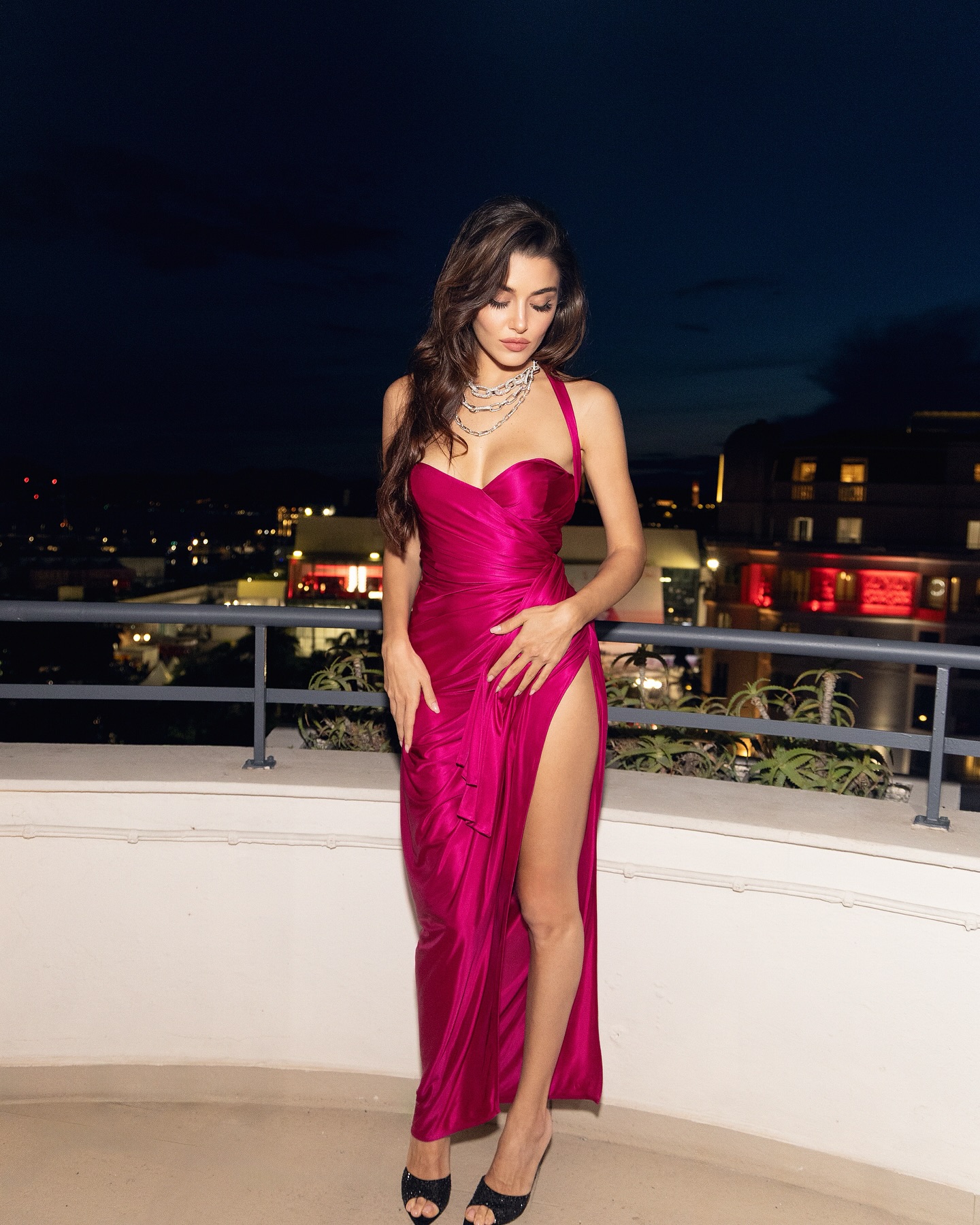 Hande Erçel Shines At Balmain & Pomellato Night