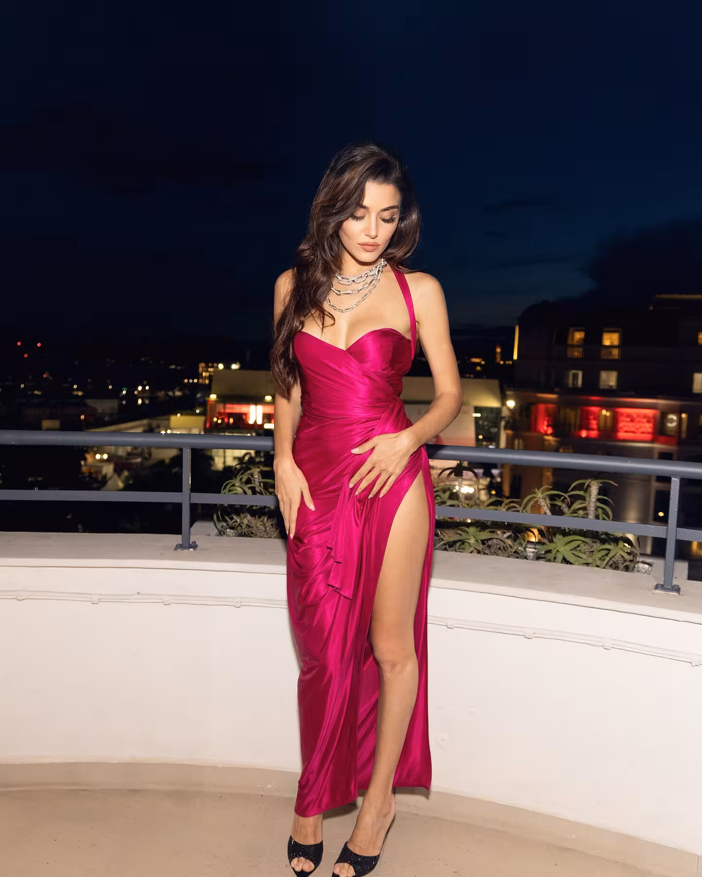 Hande Erçel Shines At Balmain & Pomellato Night