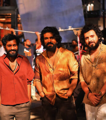 Hanuman Jayanti Celebrations With Peddi Movie Stars