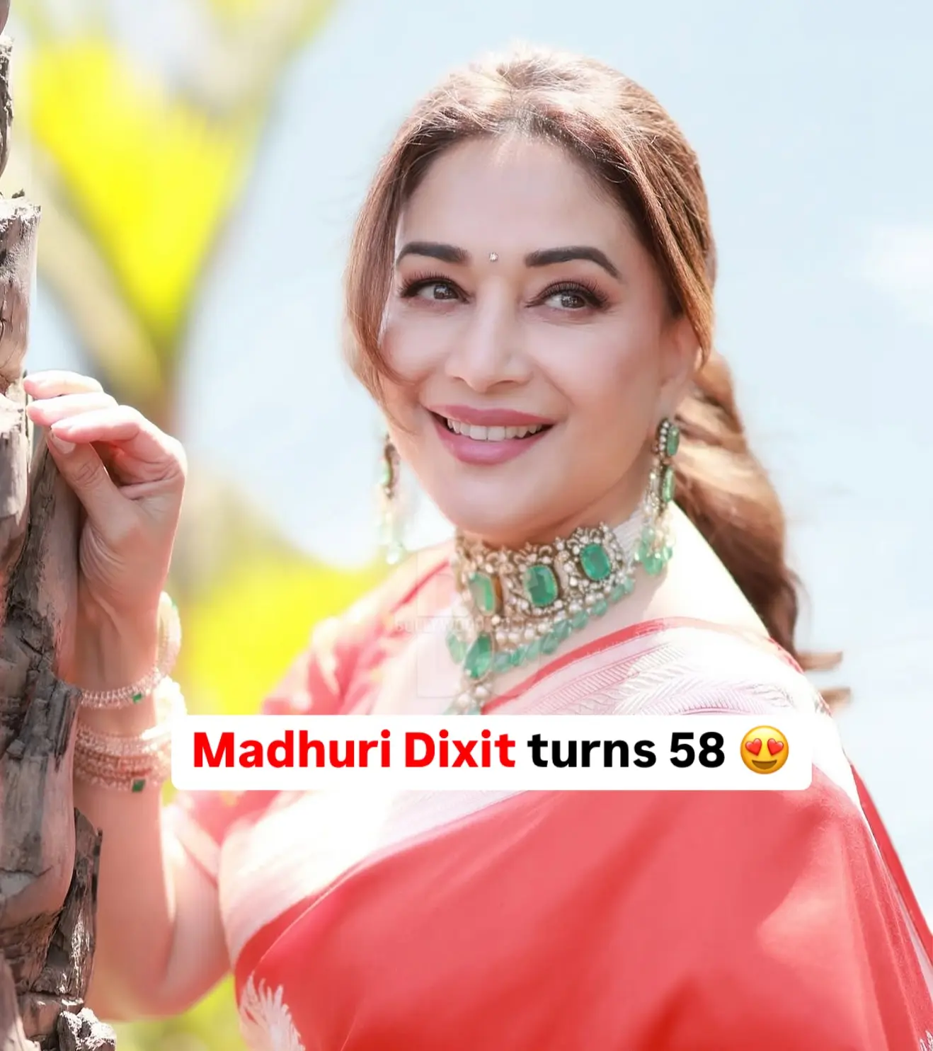 Happy Birthday Madhuri Dixit Marking another year of beauty and brilliance, celebrating the eternal charm of Bollywood.