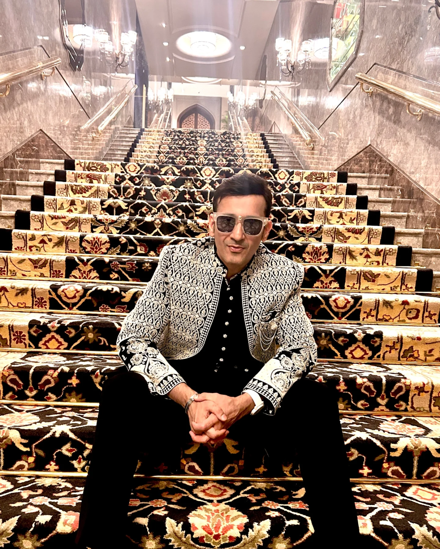 Harmeet Meet Bros Dazzle In Occasion Outfits