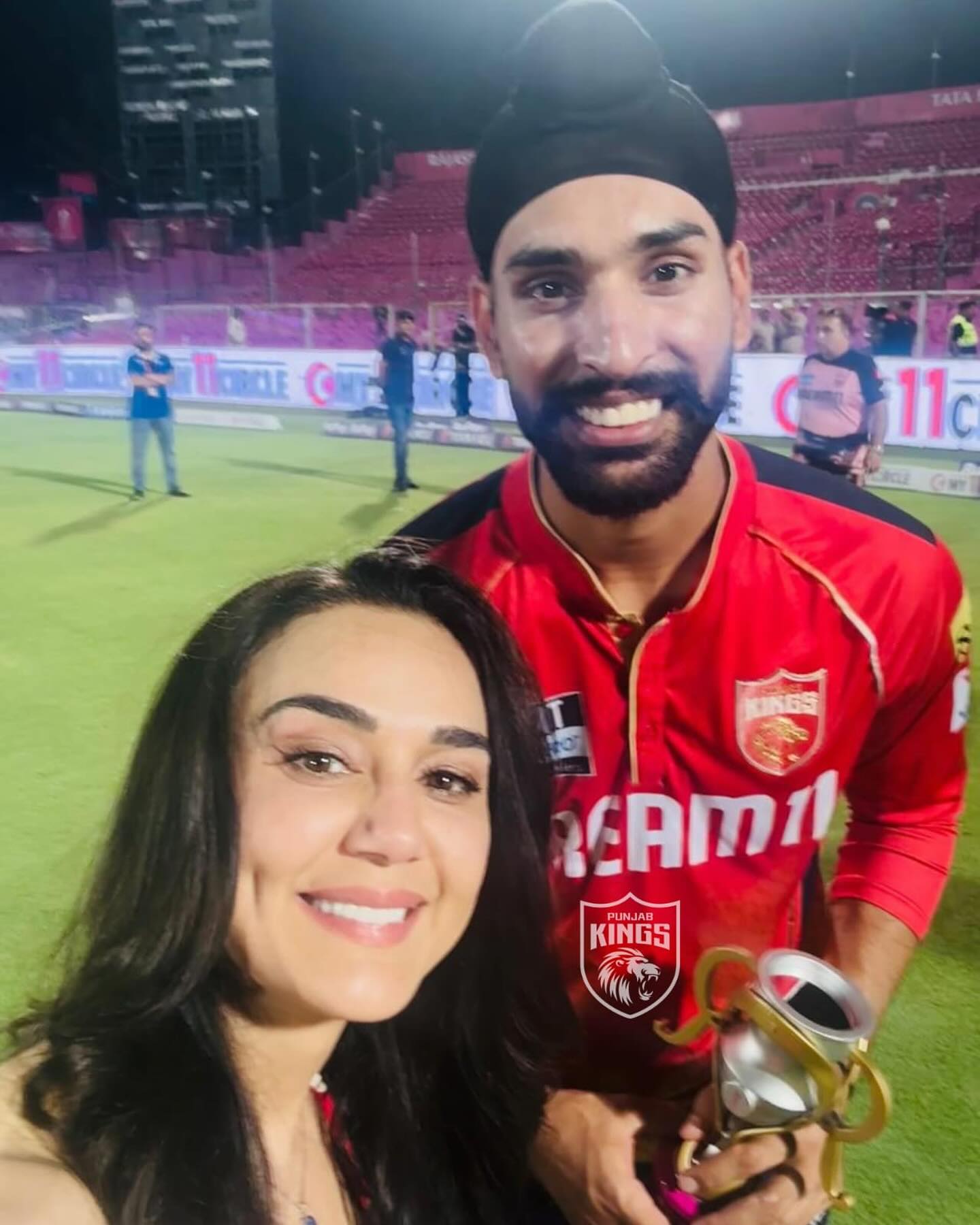 Harpreet Brar Shines, Preity Zinta Joins Jaipur Clash IPL Drama Unfolds in Jaipur as Harpreet S. Brar Shines and Celebrity Preity Zinta Joins!!!