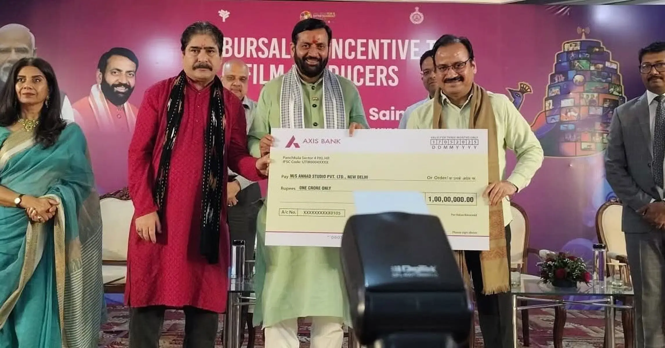 Haryana Govt Champions Dada Lakhmi Film Team Bold move by Haryana govt launches a new era as Dada Lakhmi film team shines bright.