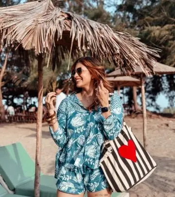 Kishwer Merchant Rai dons a chic bag, carrying her heart and style in a bold, real debut.
