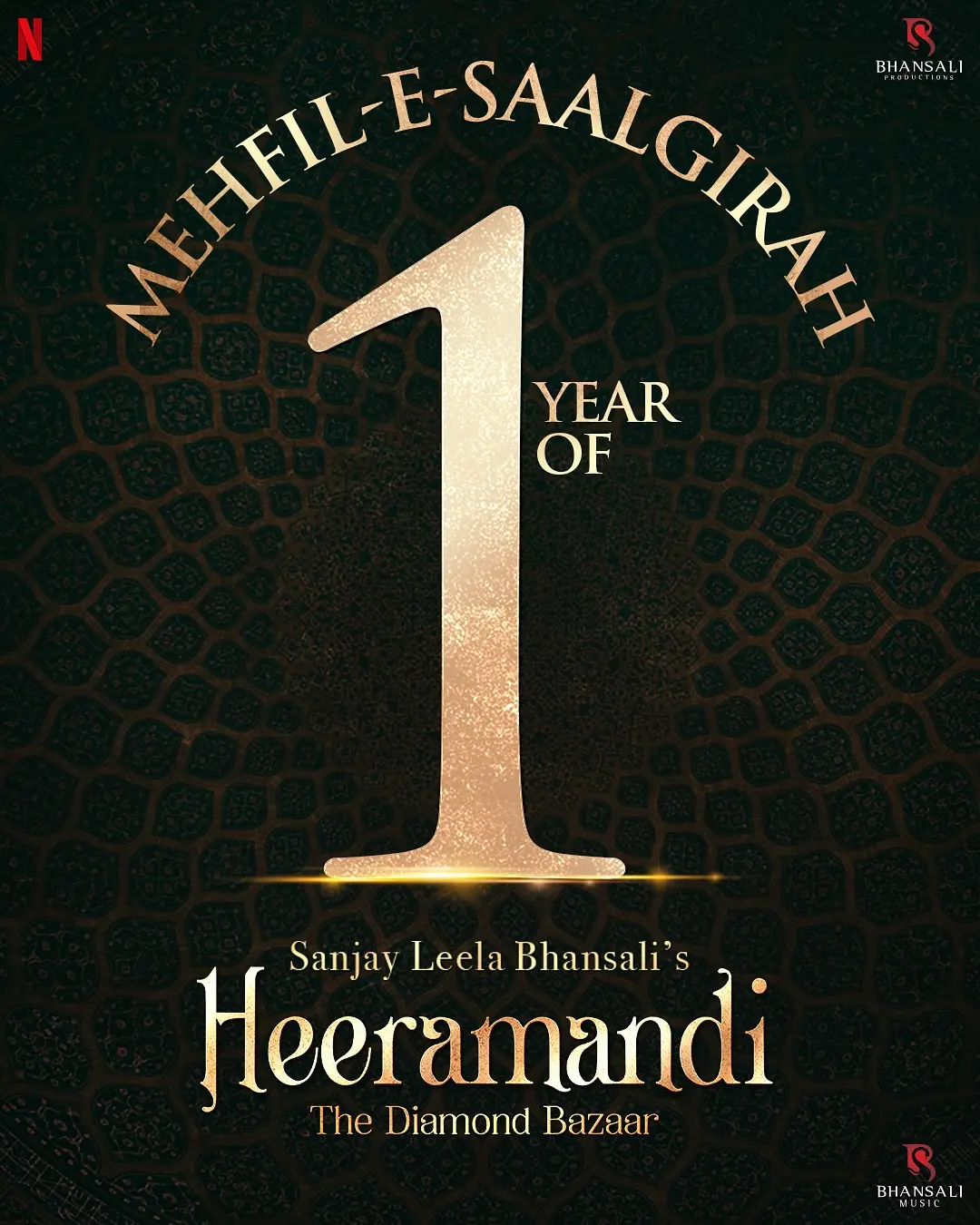 Heeramandi Celebrates 1st Birthday Milestone