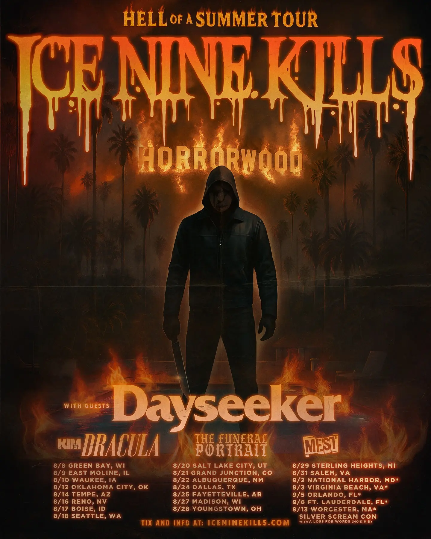 Hell Of A Summer Tour Lights Up Music Stages Presale starts 11am ET; live metal, punk, and energy ignite stages this summer. Hurry act!