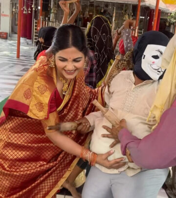 Hema Shharmaa Lights Up Jhansi With Local Dance Vibes