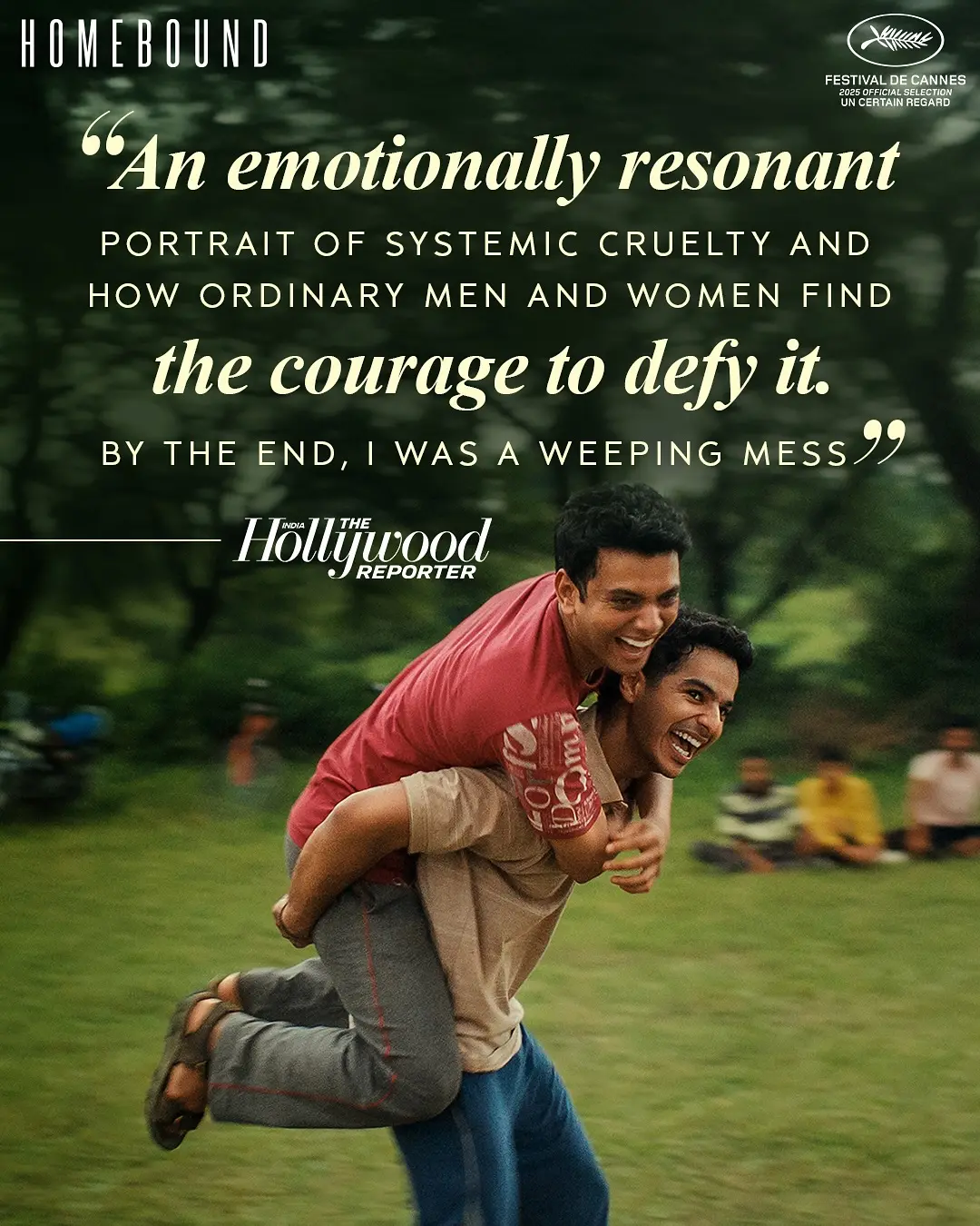 Homebound Shines At Cannes
