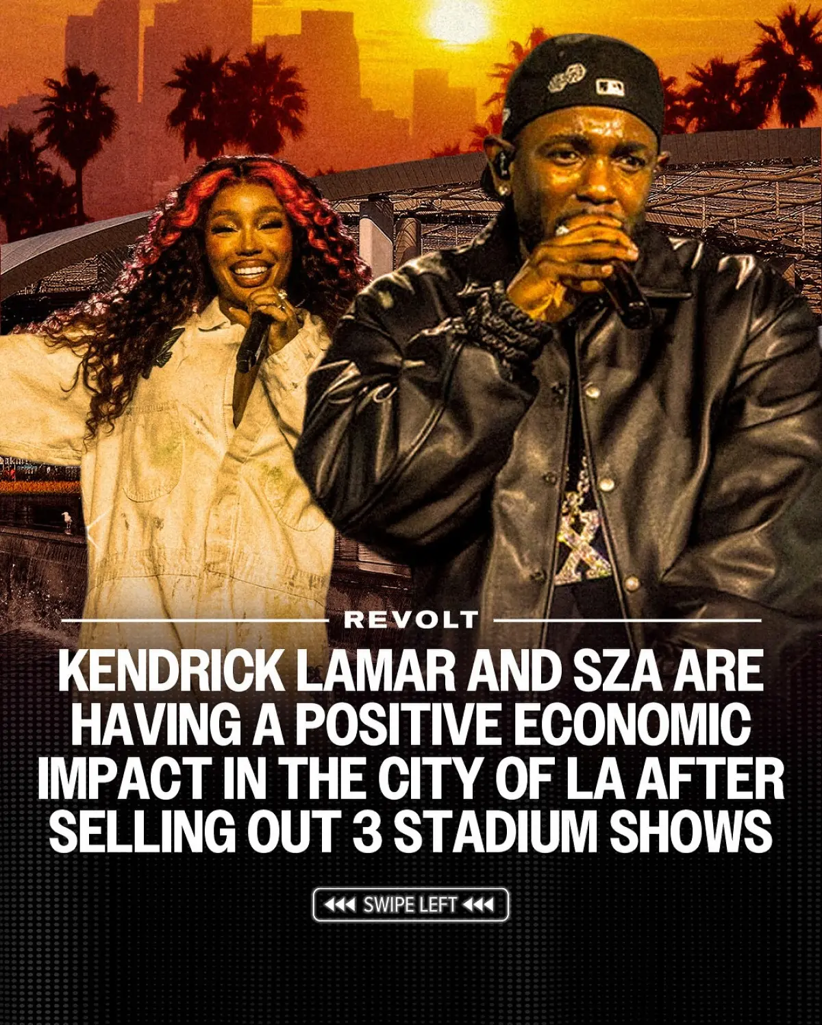 Hometown Triumph: Kendrick Lamar & SZA Sell Out Shows Kendrick Lamar's hometown return with SZA sparks sold-out shows, boosting LA's economy!!!