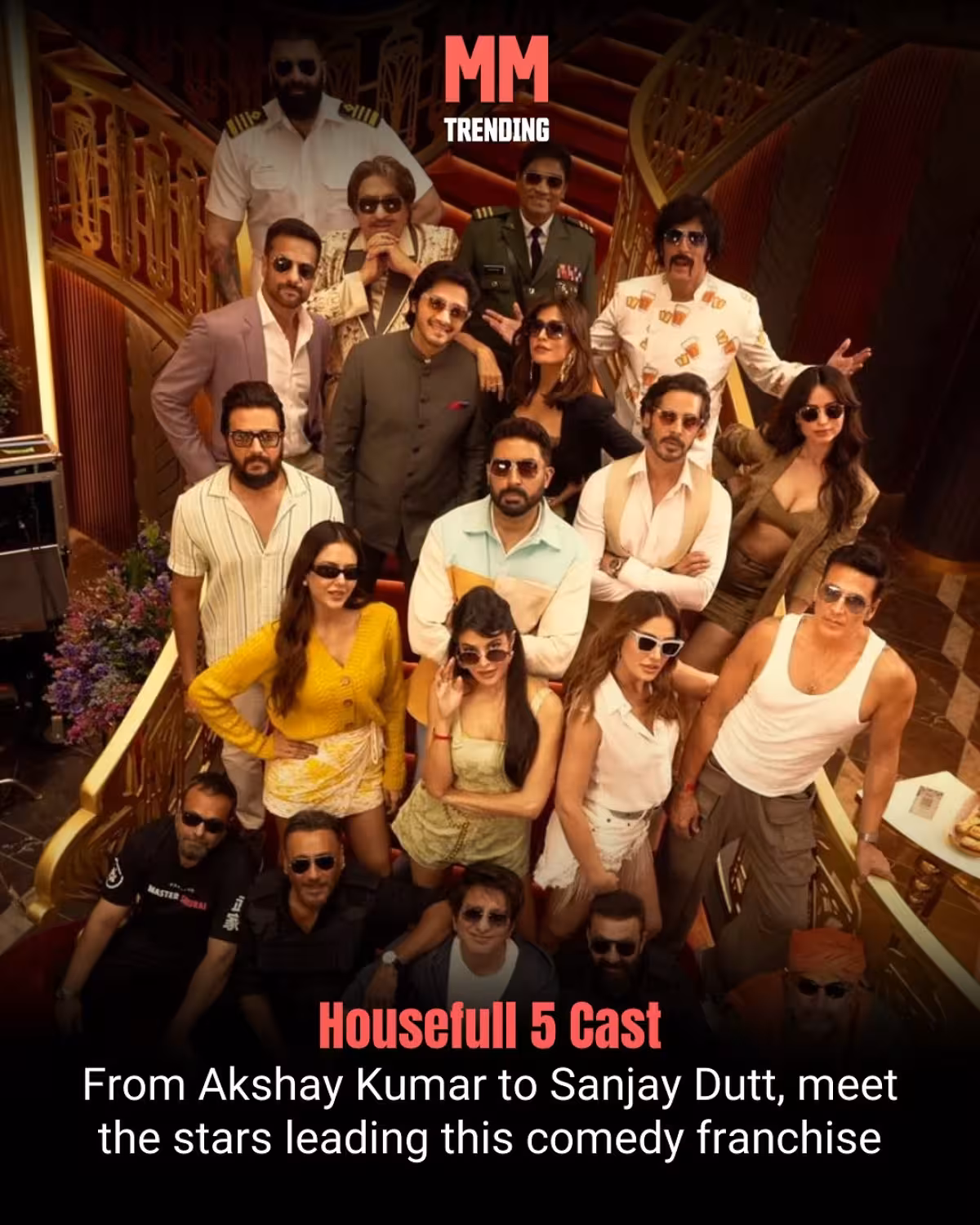 Housefull 5 Cast Unleashes 5X Madness And Mayhem Unbridled chaos erupts as a bigger, bolder Housefull 5 cast fuels cinematic hilarity live!
