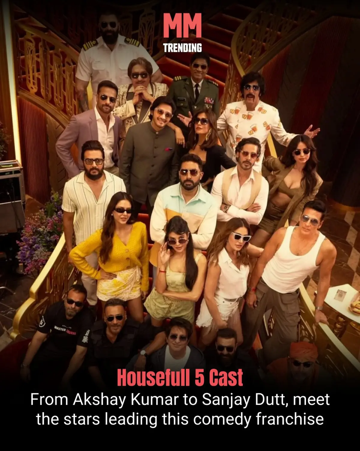 Housefull 5 Cast Unleashes 5X Madness And Mayhem Unbridled chaos erupts as a bigger, bolder Housefull 5 cast fuels cinematic hilarity live!