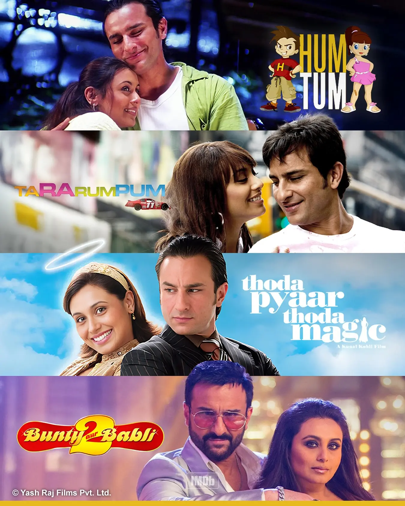 Hum Tum Returns: Saif And Rani Re-Ignite Theaters Catch Saif and Rani's magic as Hum Tum to dazzle on screens with its grand re-release