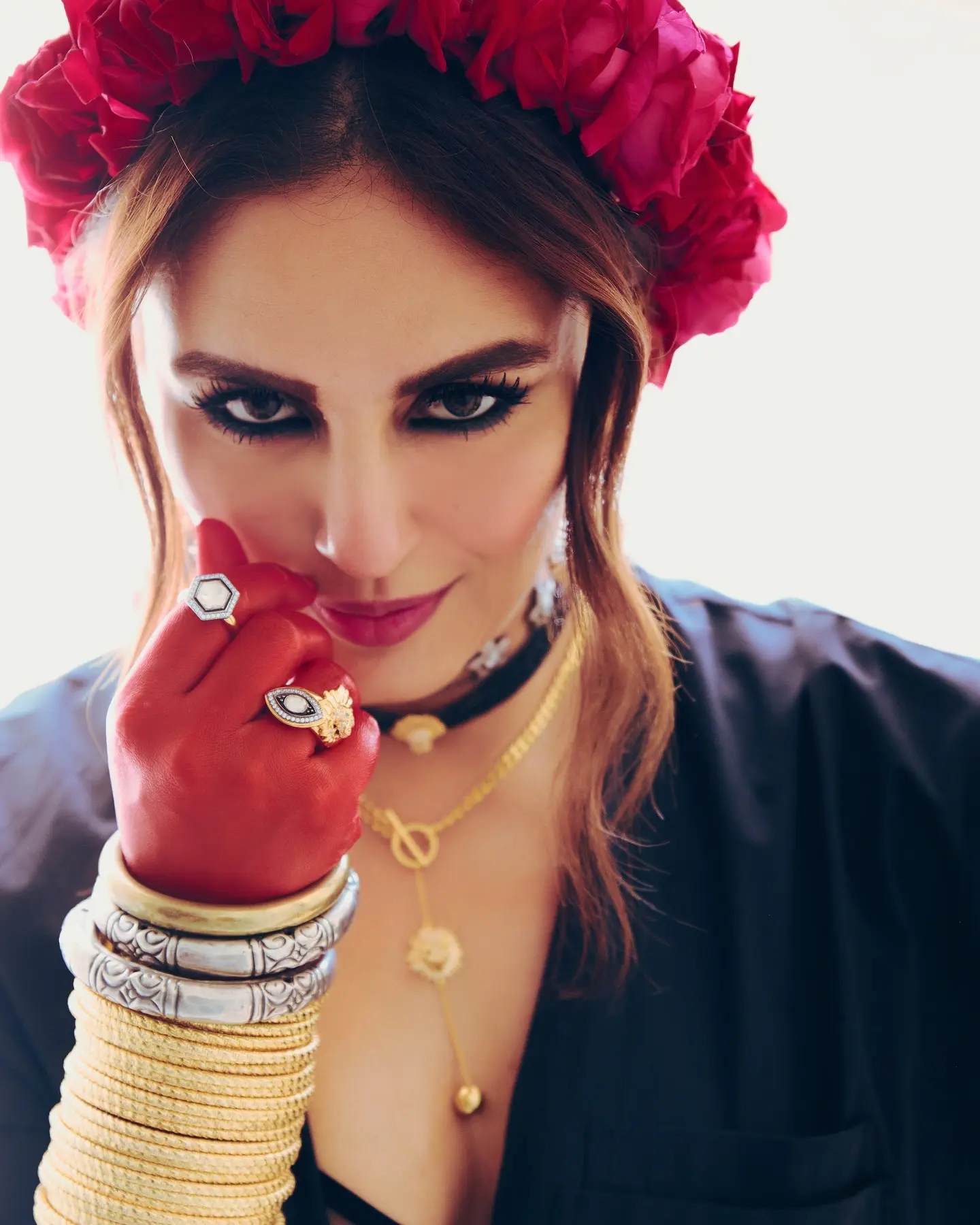 Huma Qureshi Embodies Desi Kahlo For Grazia Cover