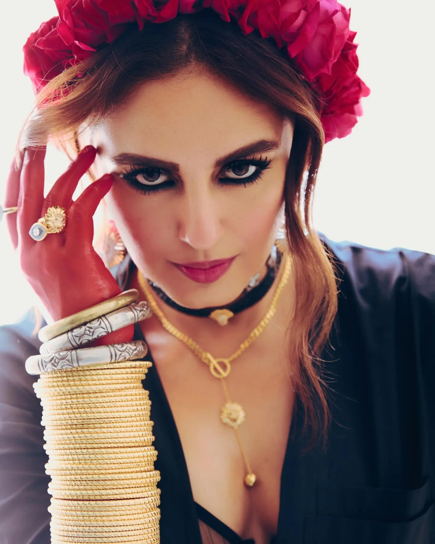Huma Qureshi Embodies Desi Kahlo For Grazia Cover