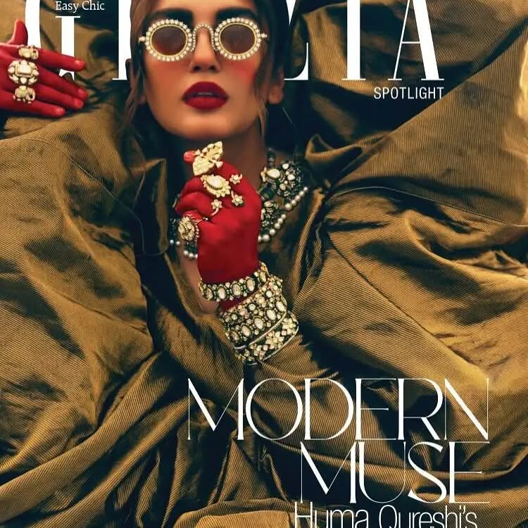 Huma Qureshi Shines On Grazia India Cover