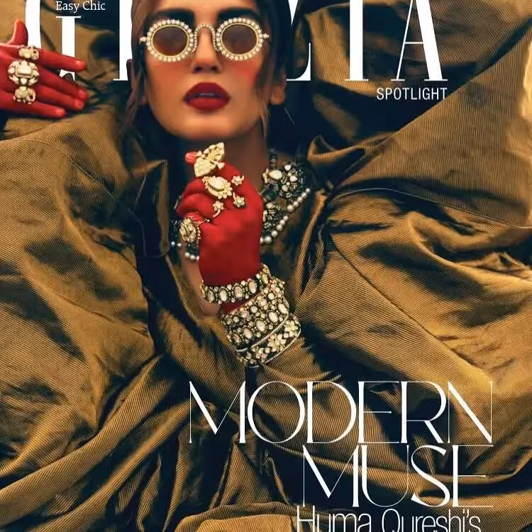 Huma Qureshi Shines On Grazia India Cover