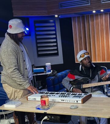 In Studio With Reggae Legend Ian Lewis