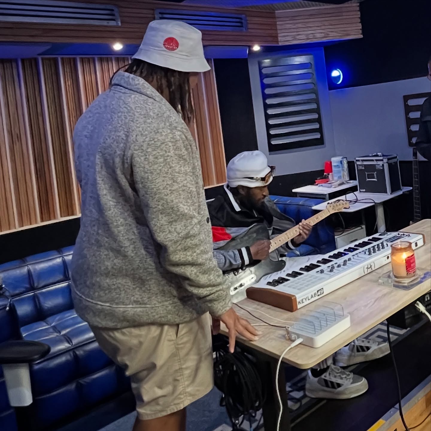 In Studio With Reggae Legend Ian Lewis