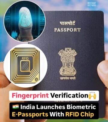 The government introduces tech rich passports featuring secure biometric data & encryption