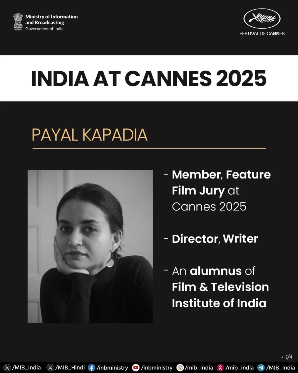India Shines at Cannes 2025 Cannes 2025 sees Indian artistry and innovative spirit illuminate the global cinema stage.