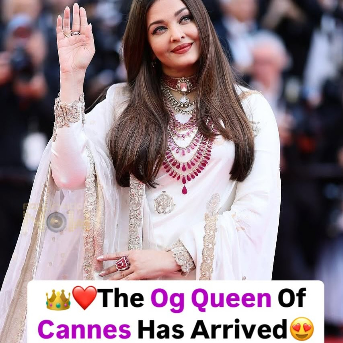 Indian Queen Of Cannes Returns Bollywood icon Aishwarya Rai Bachchan dazzles Cannes once again with unmatched elegance!!
