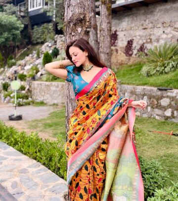 Indian Saree Collaboration Lights Up Fashion