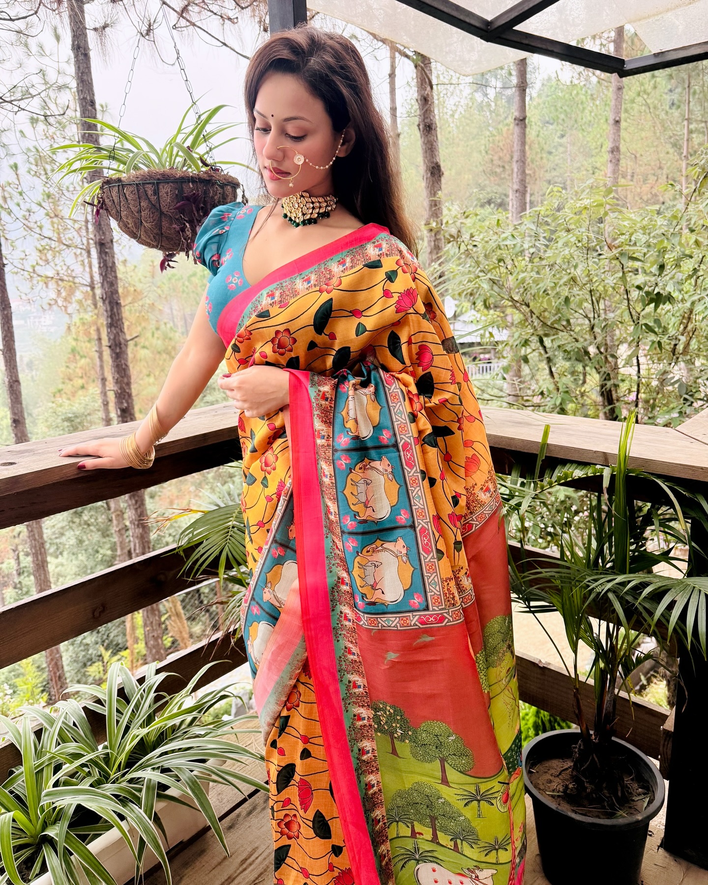 Indian Saree Collaboration Lights Up Fashion