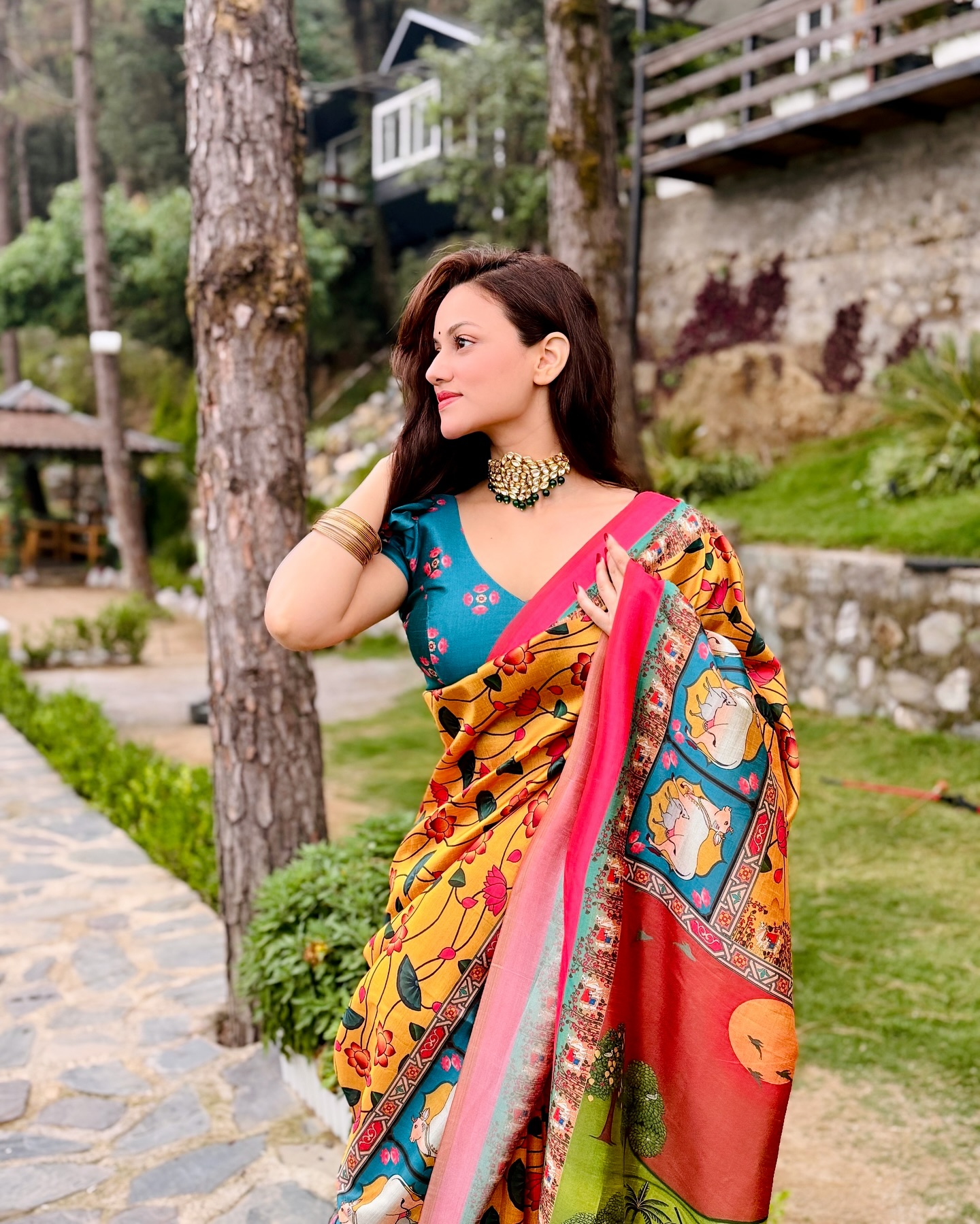 Indian Saree Collaboration Lights Up Fashion