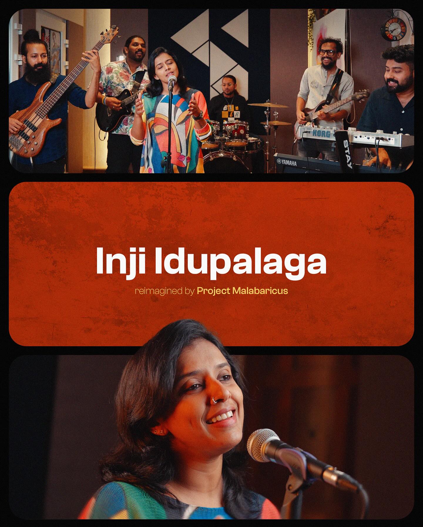 Inji Idupalaga Reimagined Heartfelt nod reimagining a classic tune, melding tradition with soulful grace and rhythm!