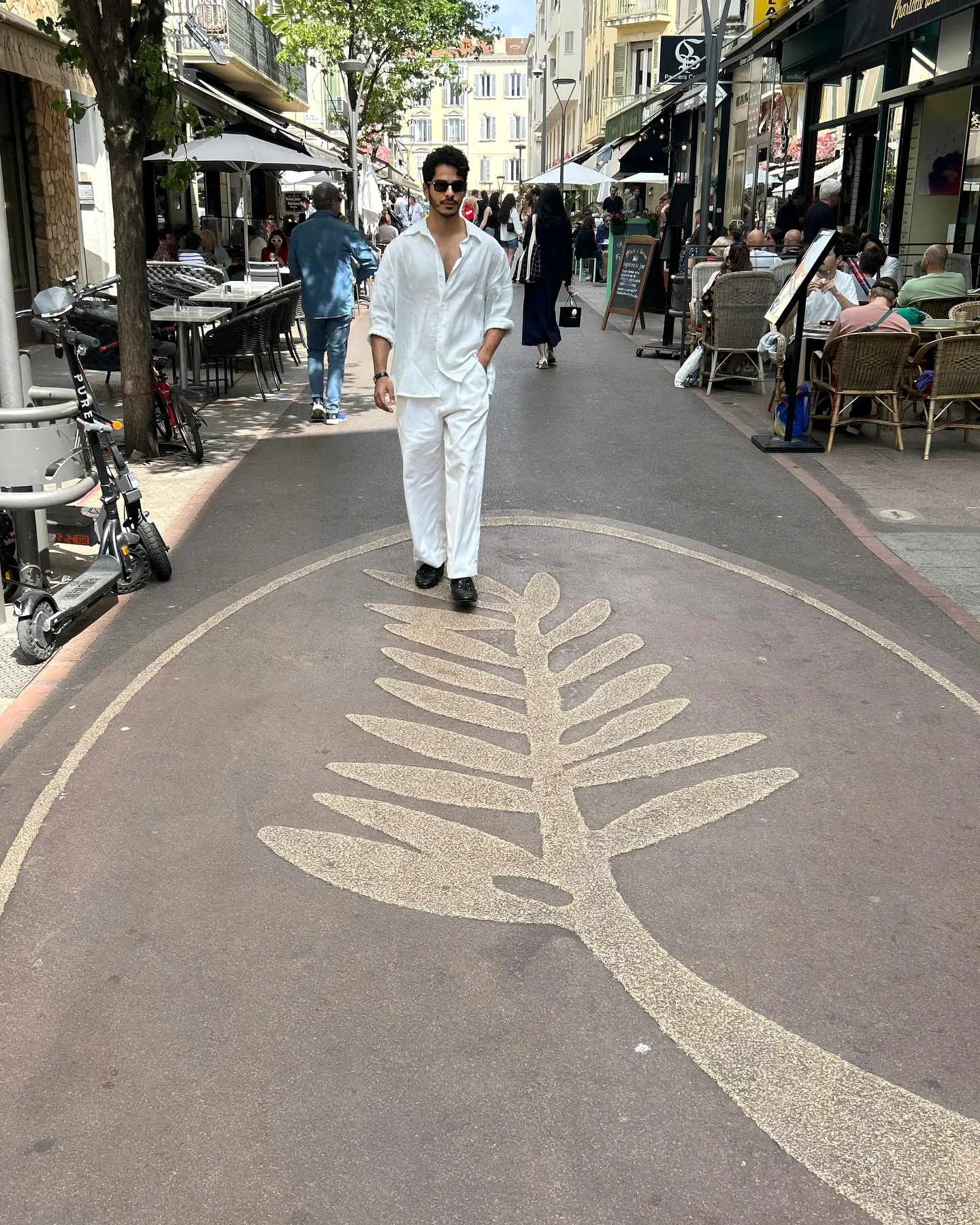 Ishaan Khatter Graces Cannes With A Warm Bonjour