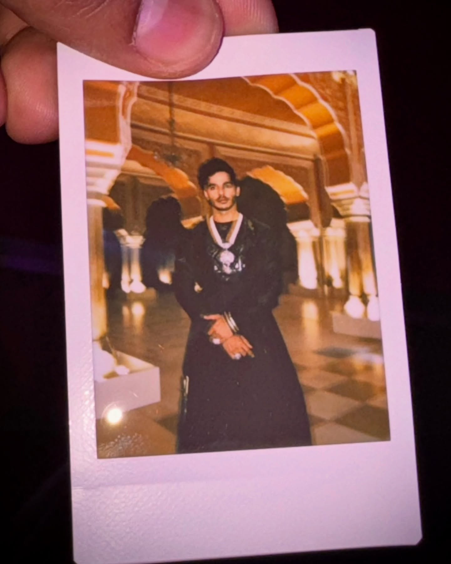 Ishaan Khatter Shares BTS Of Shirt Design Attempt