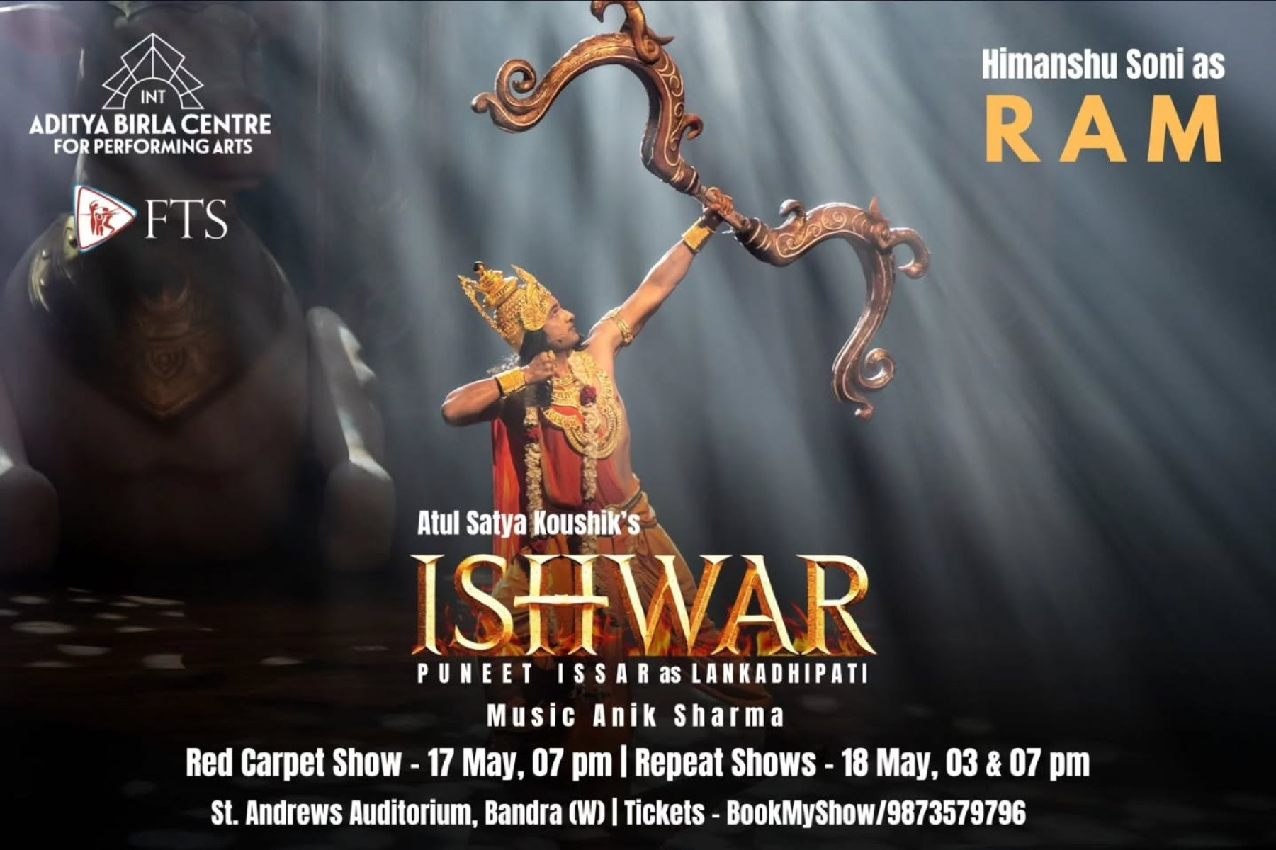 Ishwar: Divine Theatrical Spectacle In Mumbai Epic myth meets modern stage as legendary characters clash in a battle for souls with vim.
