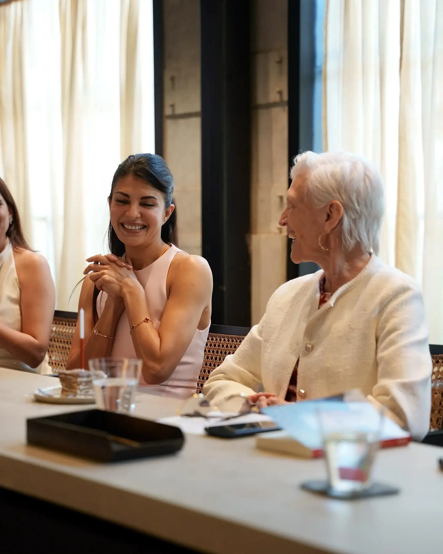 Jacqueline Fernandez Celebrates Maye Musk's Hindi Book Launch